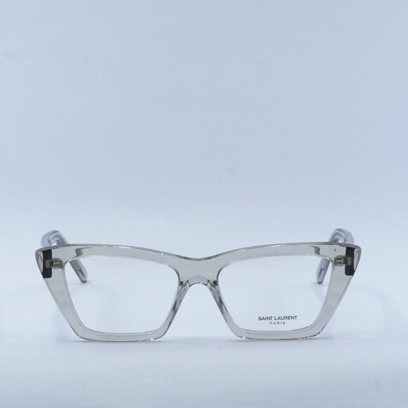 🕶️ New Saint Laurent SL276 MICA OPT 005 Eyeglasses - Beige Frame - Picture 2 of 11